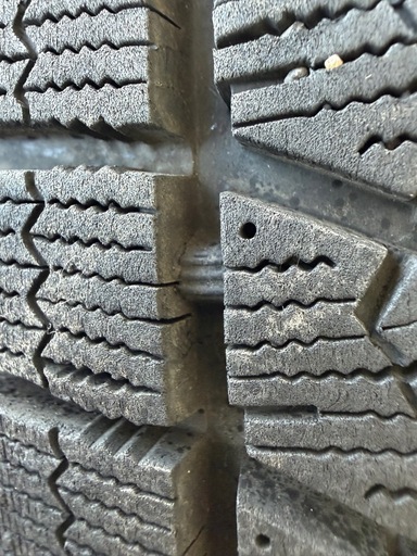 冬タイヤ16インチ★ 195/55R16 ★ ブリヂストンBLIZZAK VRX ★ PCD114アルミホイール付き ★ 深溝バリ山ス