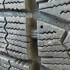 冬タイヤ16インチ★ 195/55R16 ★ ブリヂストンBLIZZAK VRX ★ PCD114アルミホイール付き ★ 深溝バリ山スタッドレス４本組み ★ 群馬発 ★ 直接引き取り歓迎の画像