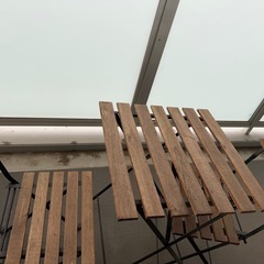 IKEA TARNO テーブル＆チェア2脚
の画像