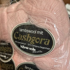 毛糸　ピンク　ウール　カシゴラ　　の画像