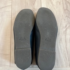 黒パンプス 24.5cmの画像