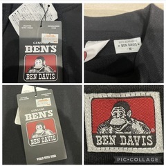 【新品タグ付】BEN DAVIS ヘビーウェイトスウェット&パーカー　Mサイズの画像