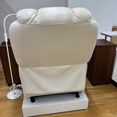 電動ラウンジチェア SHIFFON Jr （シフォンジュニア）（ホワイト）の画像