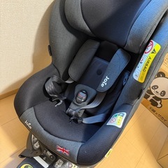 【美品】ジョイー (Joie) チャイルドシート i-Arc360°キャノピー付 [ブラック]の画像