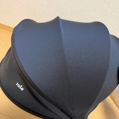 【美品】ジョイー (Joie) チャイルドシート i-Arc360°キャノピー付 [ブラック]の画像