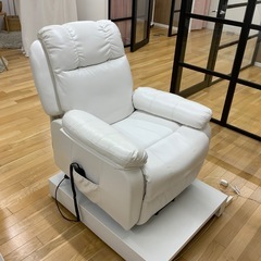 電動ラウンジチェア SHIFFON Jr （シフォンジュニア）（ホワイト）の画像