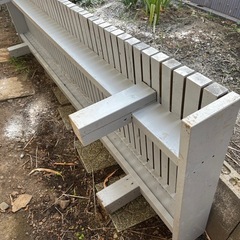 ウッドデッキ　　縁台　　の画像