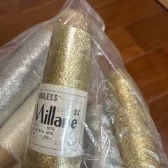 網糸　スリット糸　ミレーヌSS エンドレス　金　銀の画像