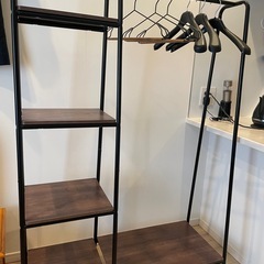 受取者決定【無料】アイリスオーヤマ ハンガーラックの画像