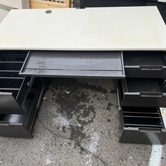 オフィスデスク 両袖机 の画像