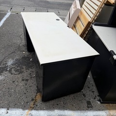 オフィスデスク 両袖机 の画像