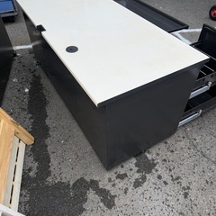 オフィスデスク 両袖机 の画像