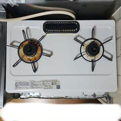 ガスコンロ　都市ガス用　2口　Paloma PA-S42H-Lの画像