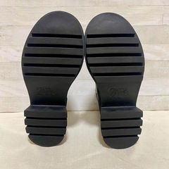 【新品級】ZARA 厚底レザーチェルシーブーツ EU36 23㎝の画像