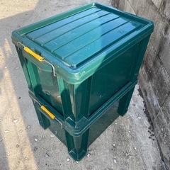 大きめ道具箱2個セットの画像