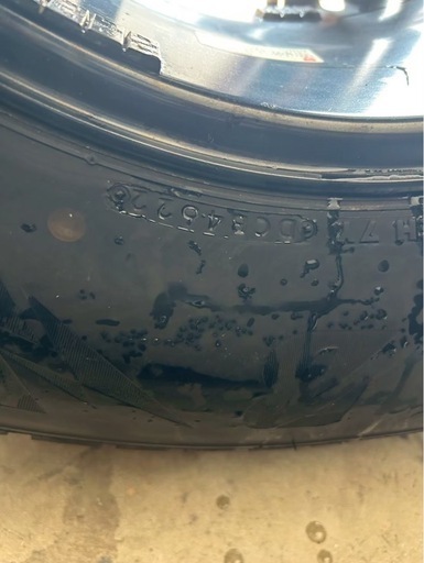 プラド ハイラックス サーフ 等 4本 社外 17インチ 7.5J +25 6H PCD 139.7 スタッドレス ブリヂストン ブリザック DM-V3 2022年 265/65R17