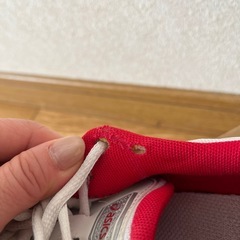 asicsバレーボールレディースシューズ23.5センチの画像