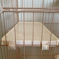 猫用ケージ　３段　キャスター付きの画像