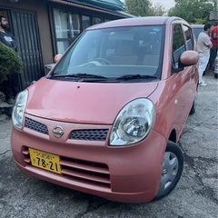 オレンジ色の美しい2009年式 Nissan Mocco   。走行距離は少なく、2年間の車検済みで大変お  求めやすい価格です。の画像