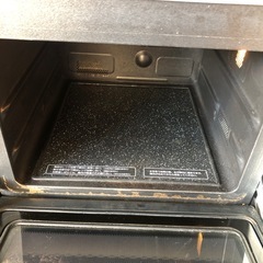 ジャンク品　シャープヘルシオAX-MX1 レンジ温まりません　オーブンは使えましたが専用の角皿、網はありませんの画像