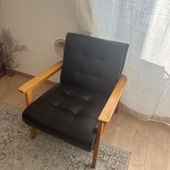 カリモク　kチェア  ➕ソローシートセット（ノーブランド）　　　　　　の画像