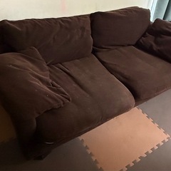 楽天で購入した2人掛けソファー無料の画像