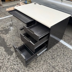 オフィスデスク　片袖デスク の画像