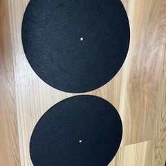 ターンテーブル　カバー2枚の画像