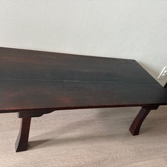 アンティーク ローテーブルの画像