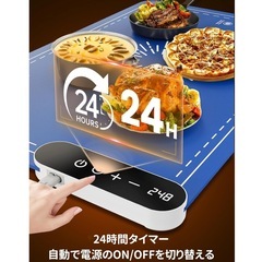 保温プレート 高速電気保温トレイ 温度調整40℃〜120℃ フードウォーマーの画像