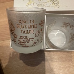 ミッキー非売品グラスの画像