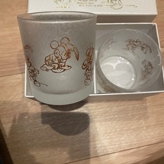 ミッキー非売品グラスの画像