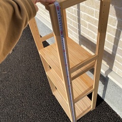 木製ラックの画像