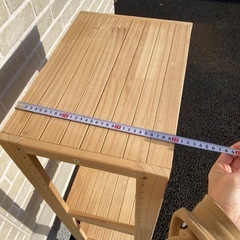 木製ラックの画像