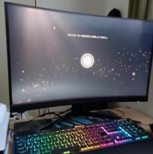 ゲーム用モニター＆キーボード  Xmasプレゼントに