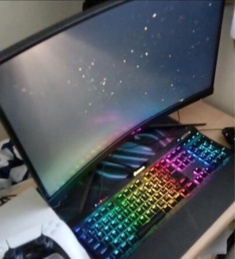 ゲーム用モニター＆キーボード  Xmasプレゼントに