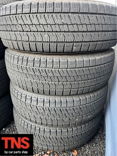 スタッドレスタイヤ4本185/65R15 88QブリヂストンBRIDGESTONE ブリザックVRX2 倉庫保管ゴム質良 ミゾ多バリ溝