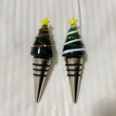 クリスマス⭐︎ワインアクセサリーの画像