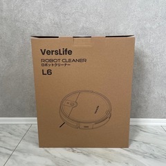 ✨新品・未使用品✨VersLife ロボット掃除機 ブラック　強力吸引 水拭きの画像