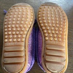 美品　キッズ　ミネトンカ　15センチの画像