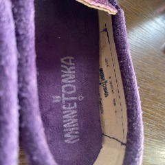 美品　キッズ　ミネトンカ　15センチの画像