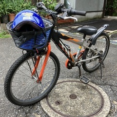 子供用自転車の画像