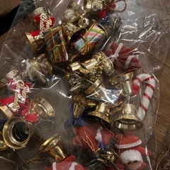 クリスマス　大量　クリスマスオーナメント　クリスマスツリー　飾り　体力　　大量　サンタの飾り　の画像
