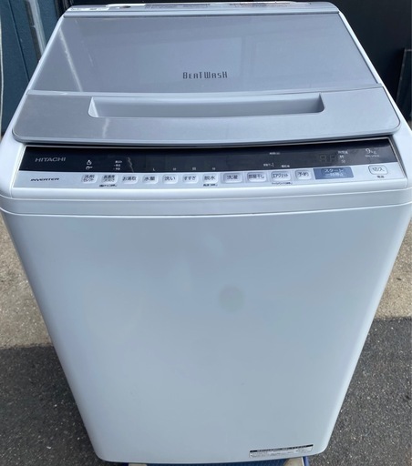 HITACHI 日立 BW-DV90E 9kg ビートウォッシュ 2020年製