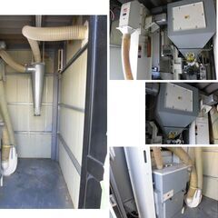 【中古】クボタ クリーン精米屋 コイン精米所 精米機 動作未確認 K-CR320HCS-1 使用時間1504.1h 60Hz 引き取り限定の画像