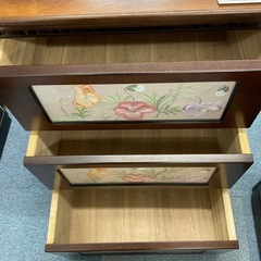 刺繍チェスト　3段の画像