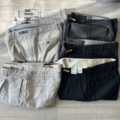 メンズズボン/9本セット/ウエスト82cmの画像