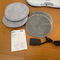 年末の大掃除に。iRoom　電動回転モップ　2020年製の画像
