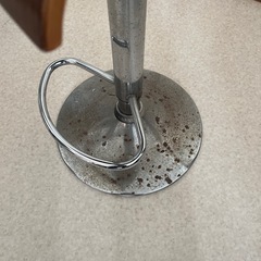 カウンターチェアー　ウッド　2個セットの画像