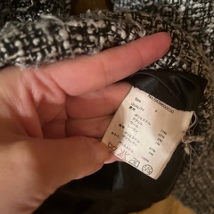 LIP SERVISEツイードアウターの画像